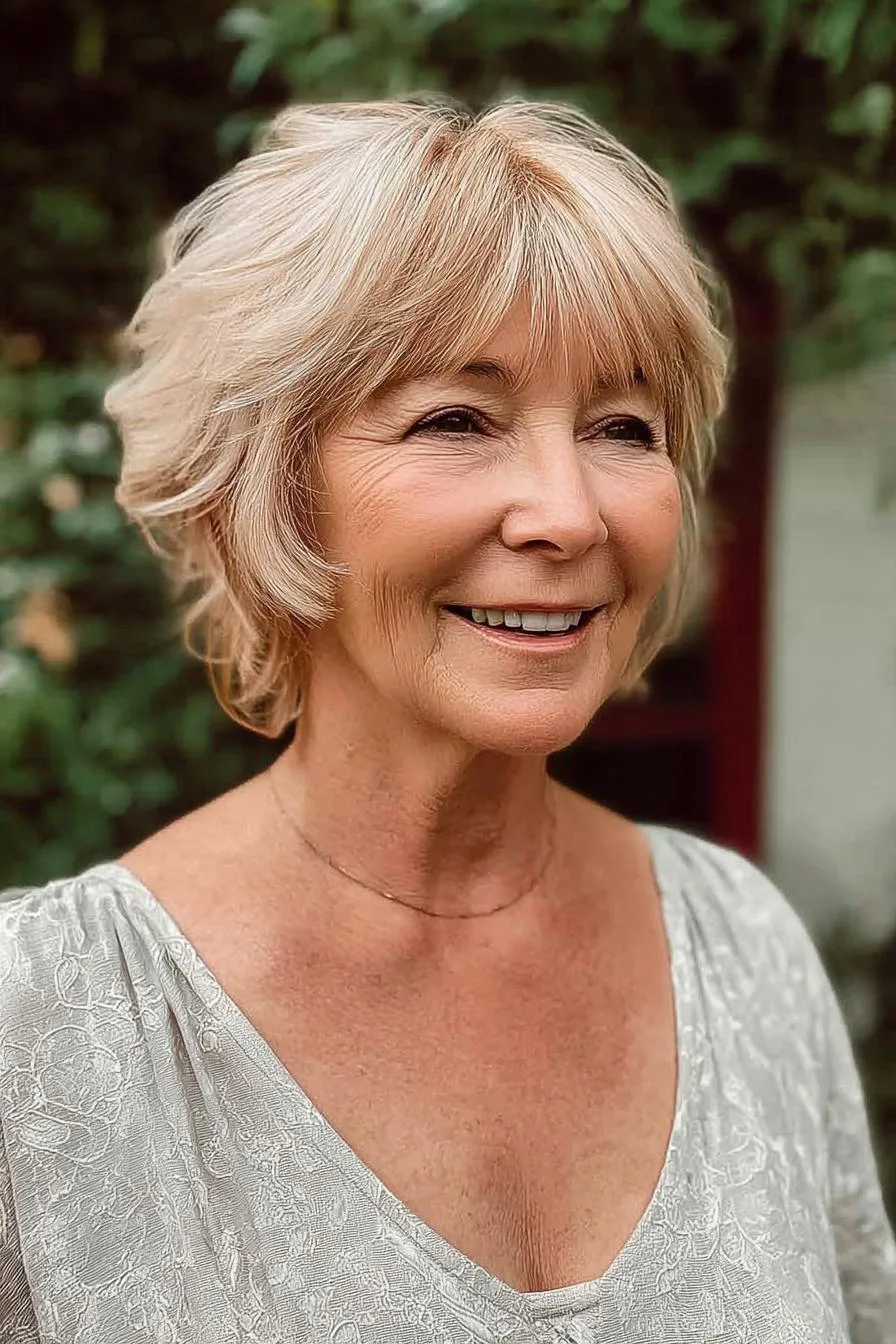 Soft Layered Bob Style