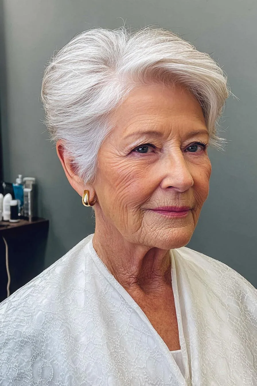 Timeless Pixie Cut Elegance