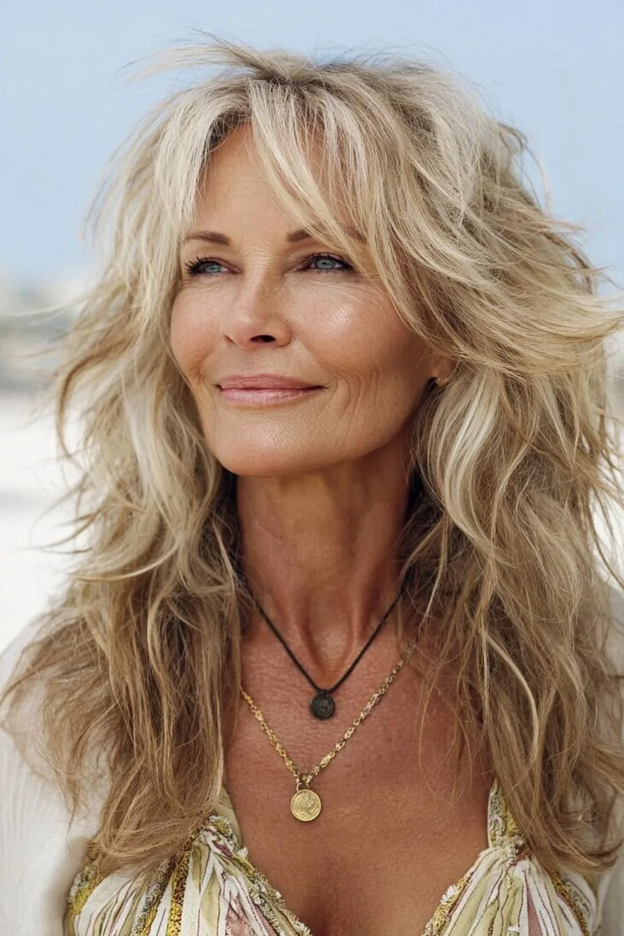 Wavy Layered Look