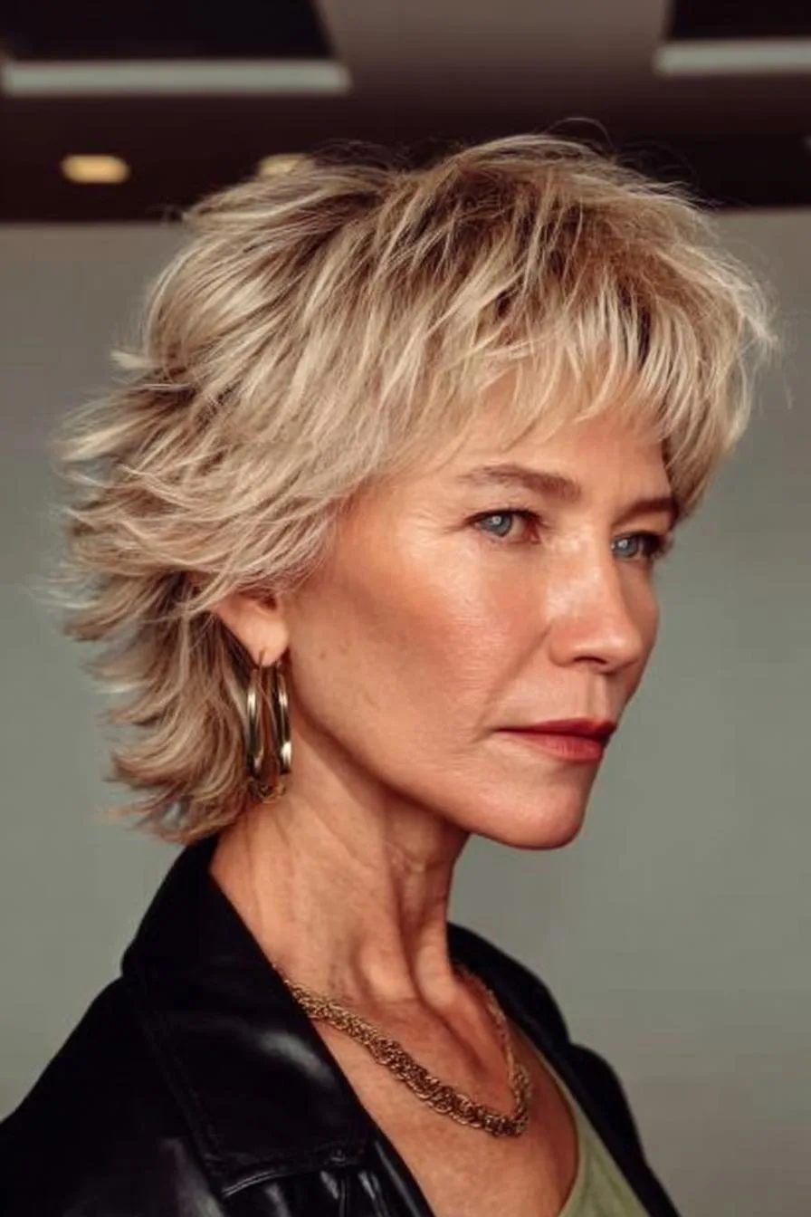 Chic Textured Shag Style