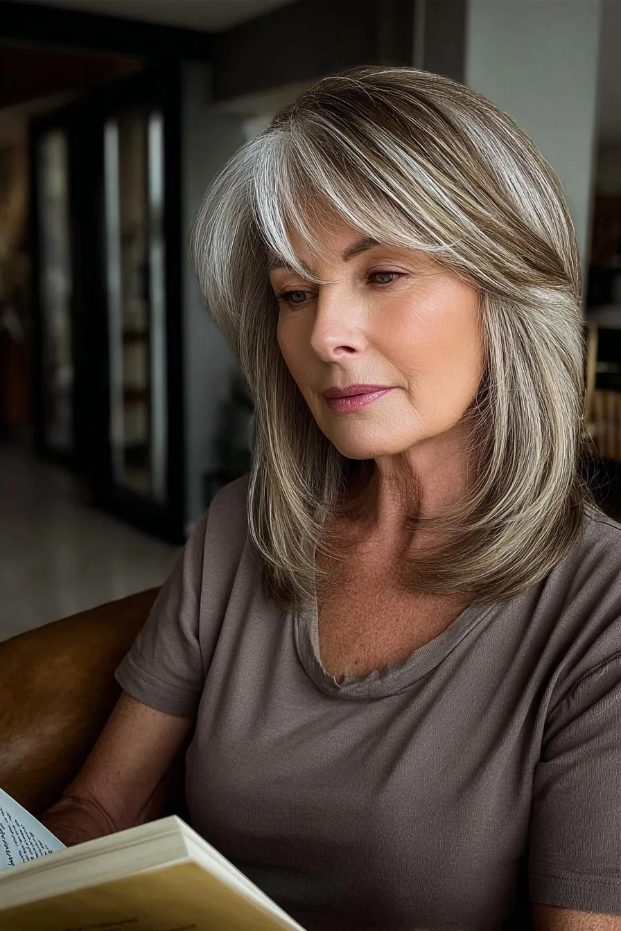 Graceful Layers and Bangs