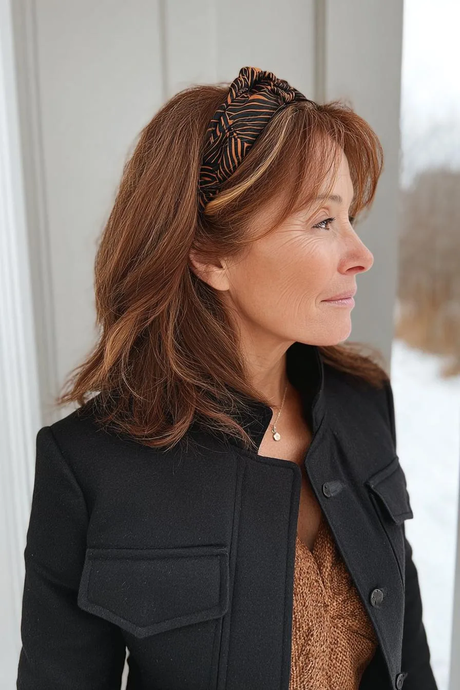 Layered Elegance with Headband