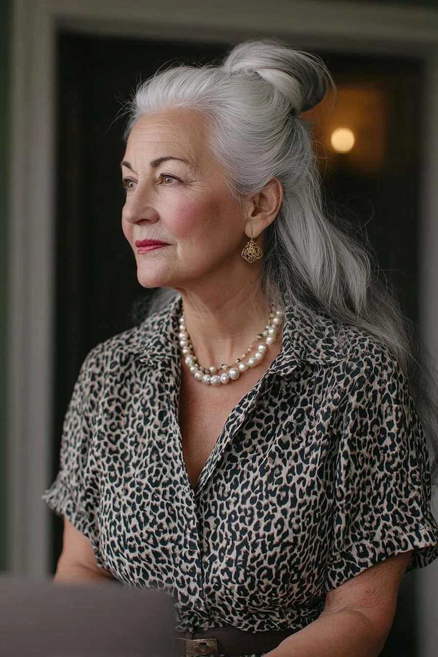 Silver Strands Elegant