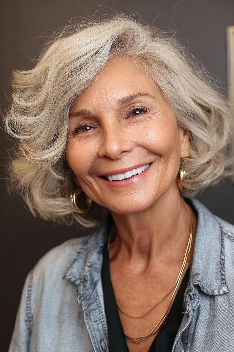 Silver Waves Beauty Unveiled