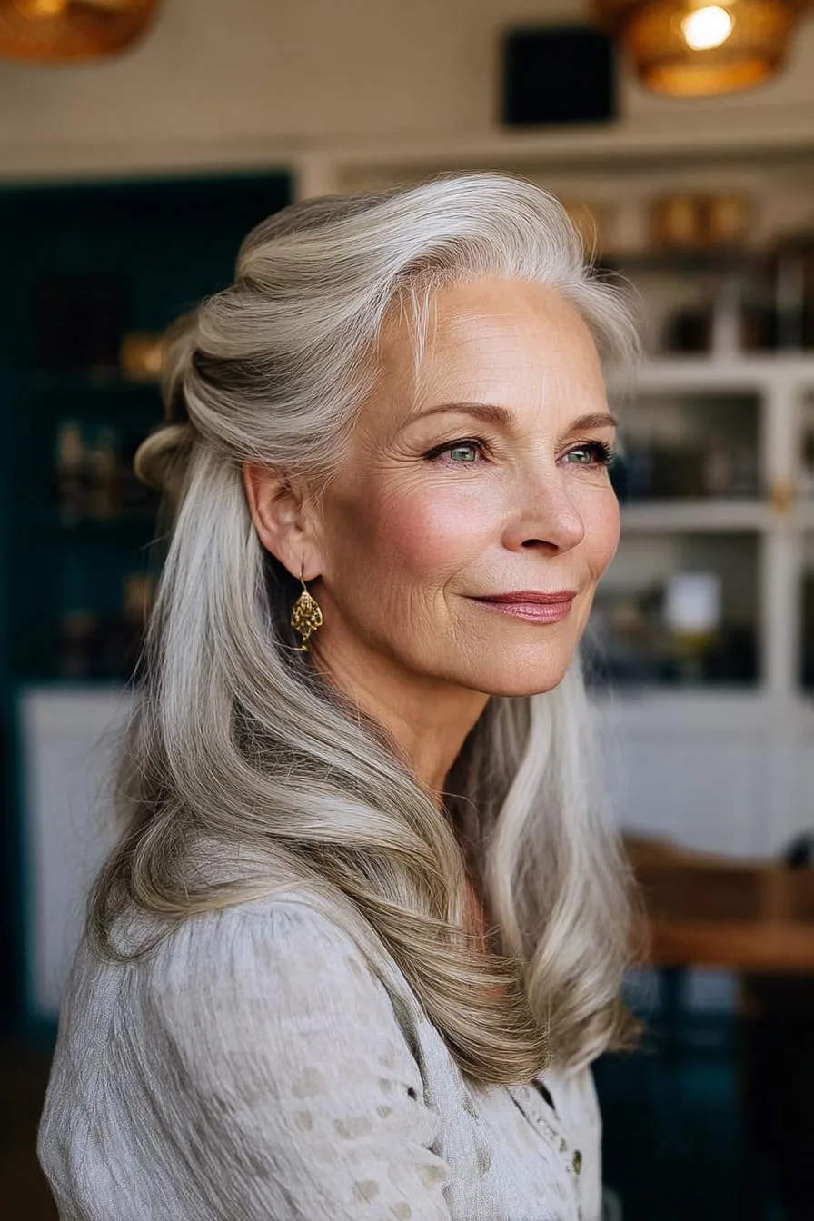 Silver Waves Timeless Elegance