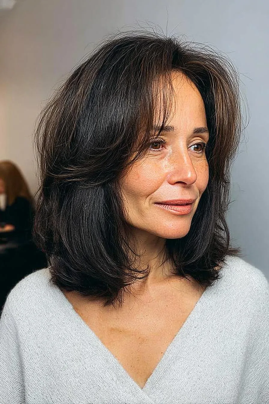 Soft Waves Wispy Bangs