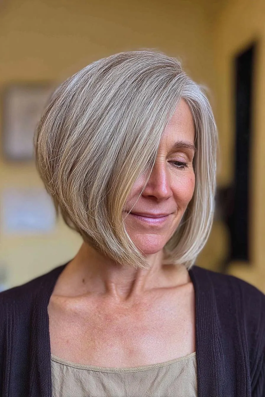 Stylish Chin-Length Bob