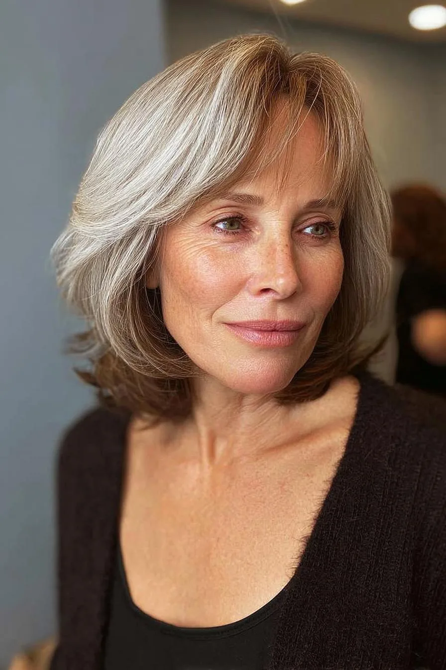 Timeless Graceful Wavy Hairstyle