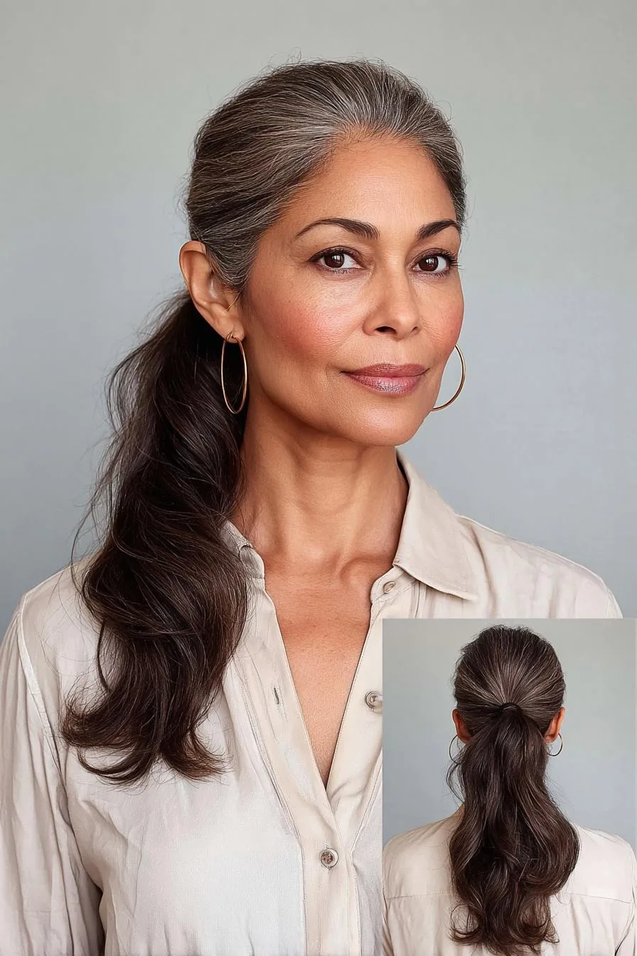 Graceful Locks Embracing Elegance