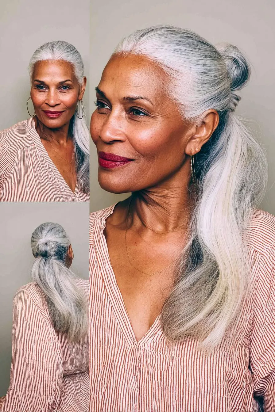 Silver Elegance in Flow