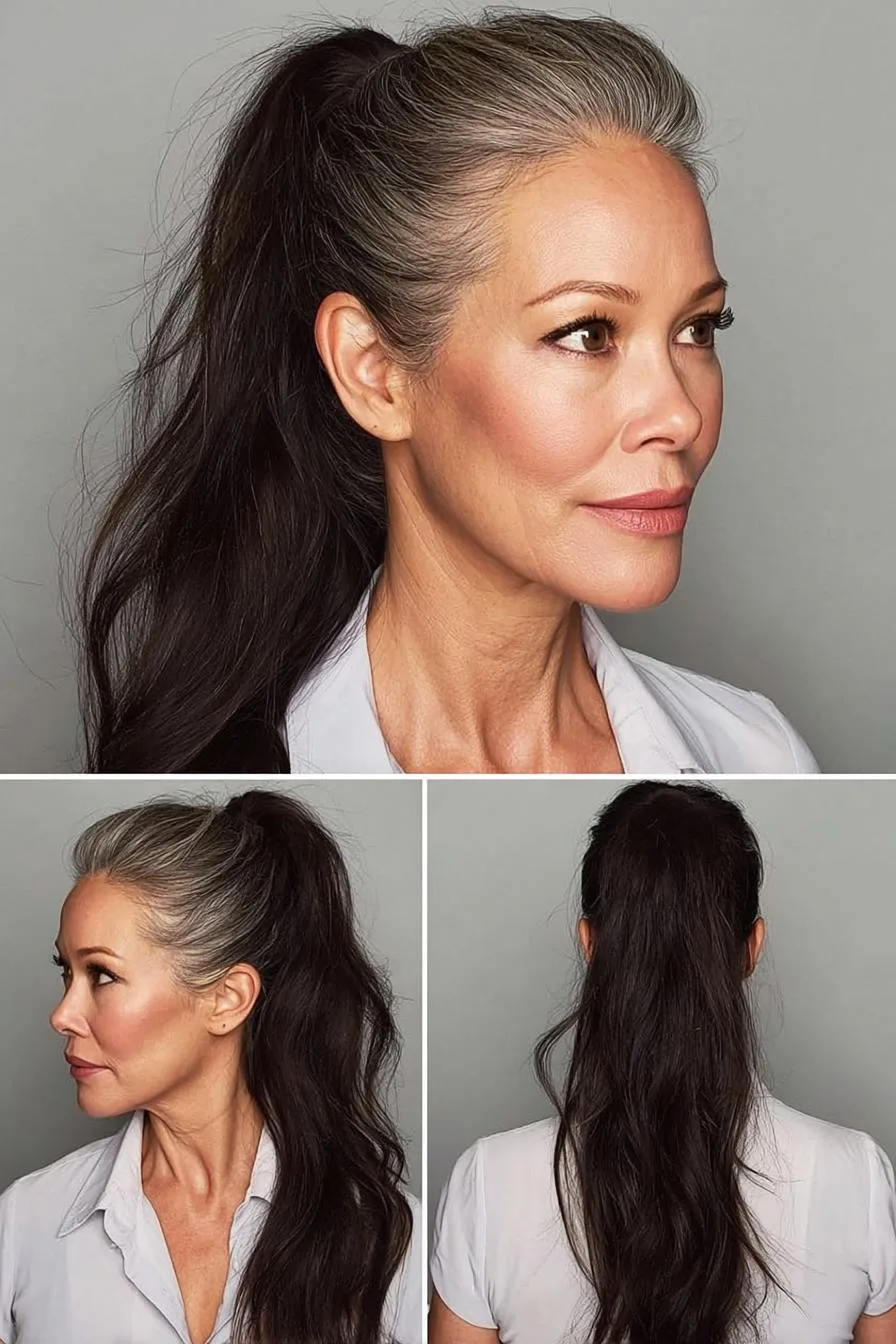 Silver Streaks of Elegance