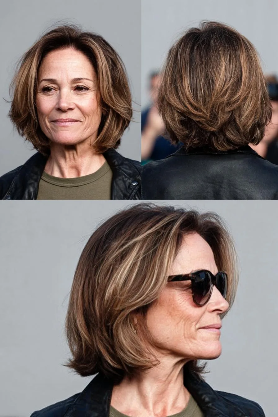 Chic Layered Bob