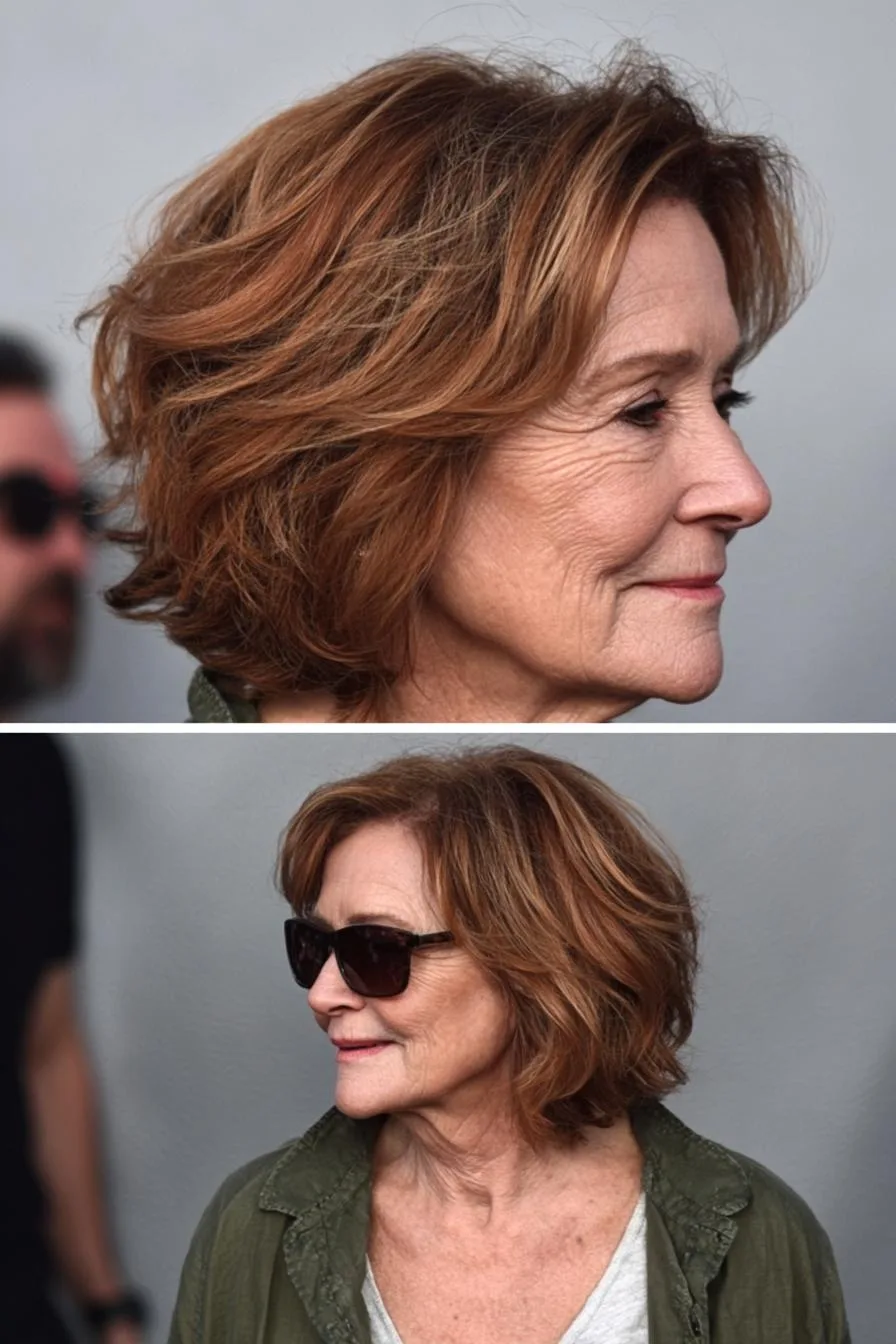 Waves Layered Bob