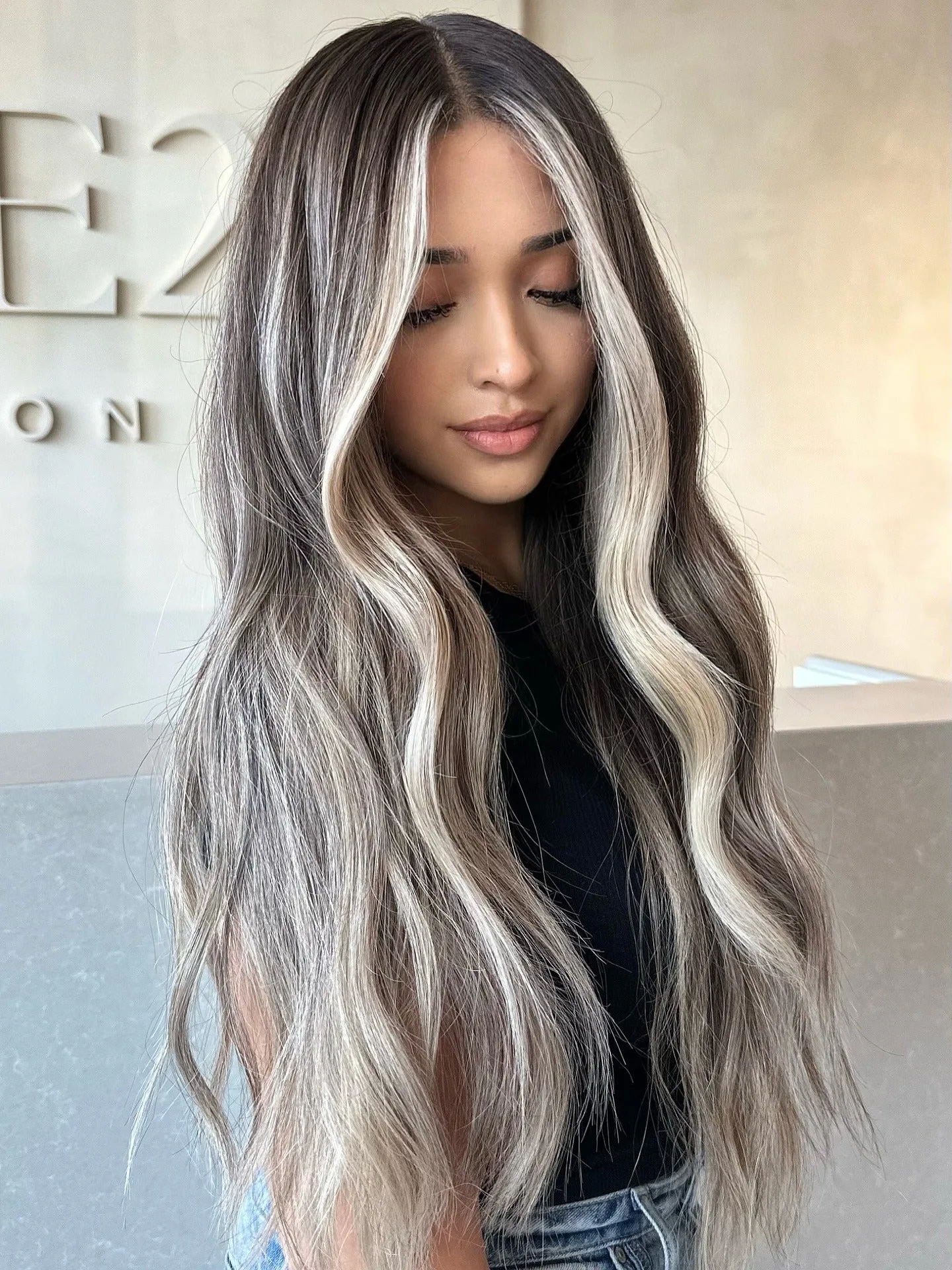 11. Ash Platinum Face-Framing Balayage (Ash Platinum Hair Color)