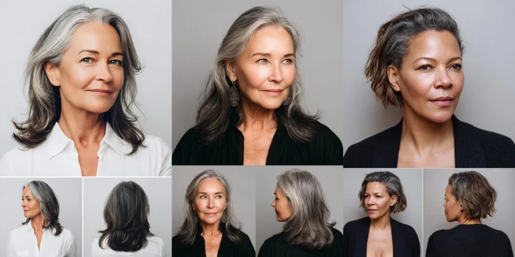15 Blending Gray Hair Ideas Taking Over 2025