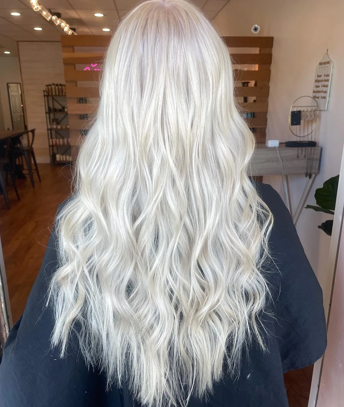 3. Bright Platinum Waves (Ash Platinum Hair Color)