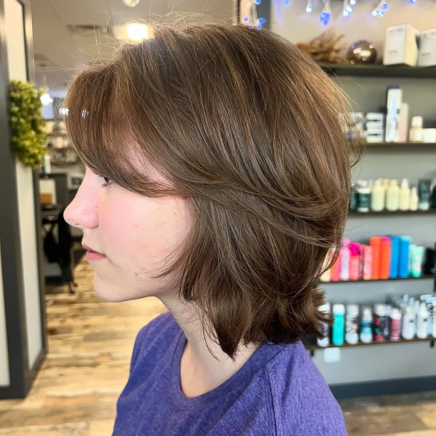 3. Soft Chestnut Wolf Cut (Wolf Haircut)