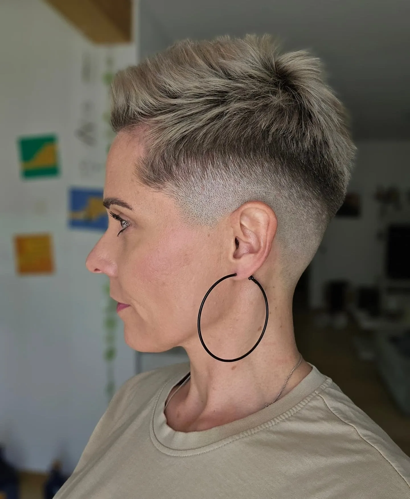 4. Layered Undercut Pixie Fade (Short Pixie Haircuts For Women)