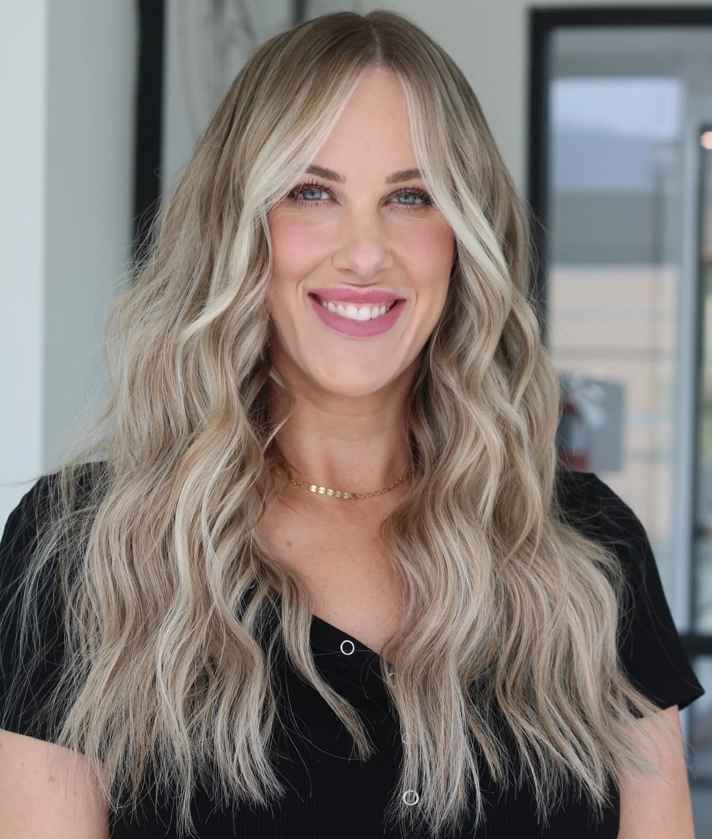 5. Icy Dimensional Waves (Icy Blonde Hair Color)