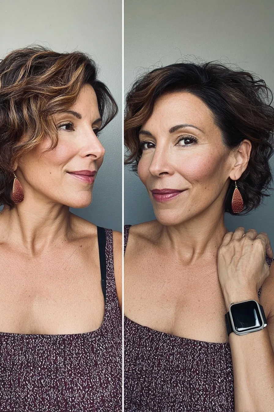 Chic Wavy Bob