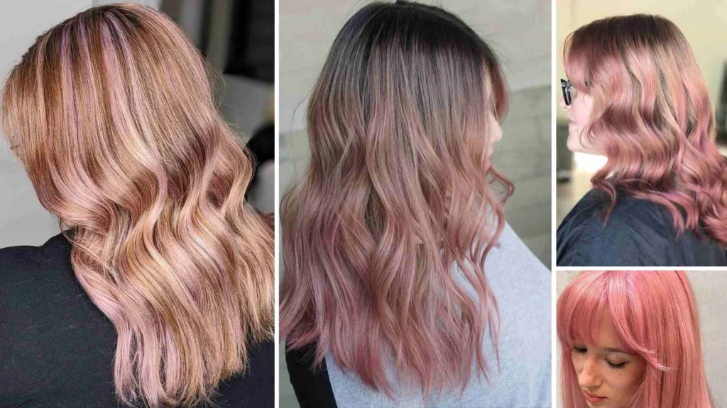 Dusty Rose Hair Color