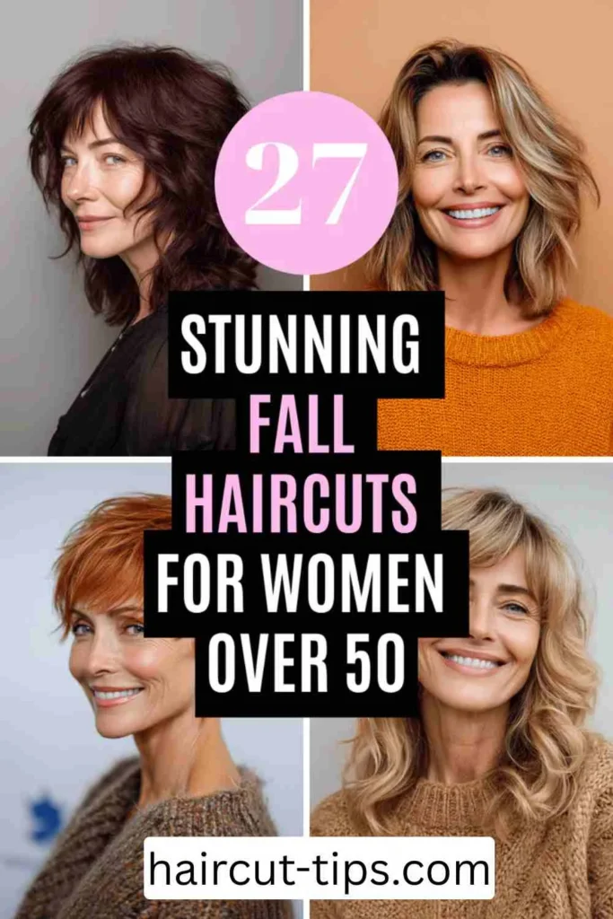 Fall Haircuts for Women Over 50