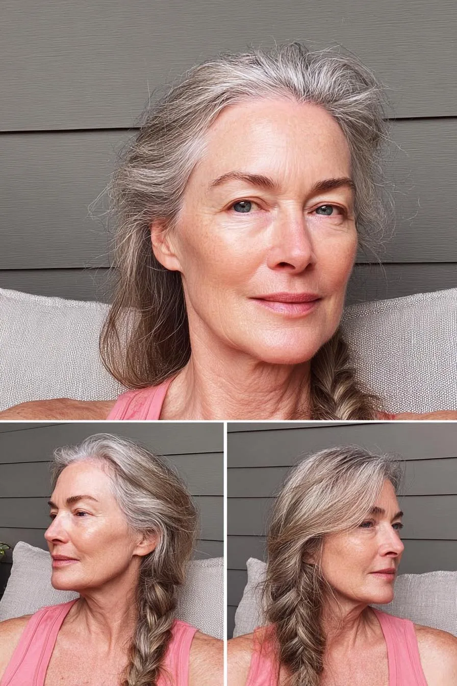 Graceful Braided Silver Elegance