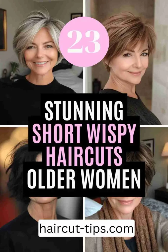24 Stunning Short Wispy Haircuts For Older Women