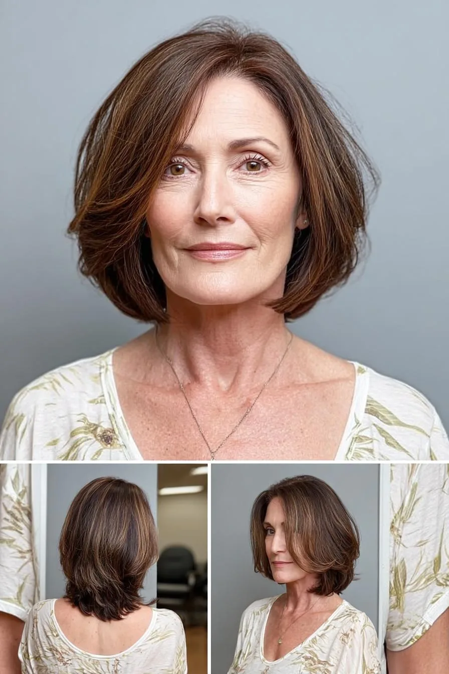 Timeless Chin Length Elegance