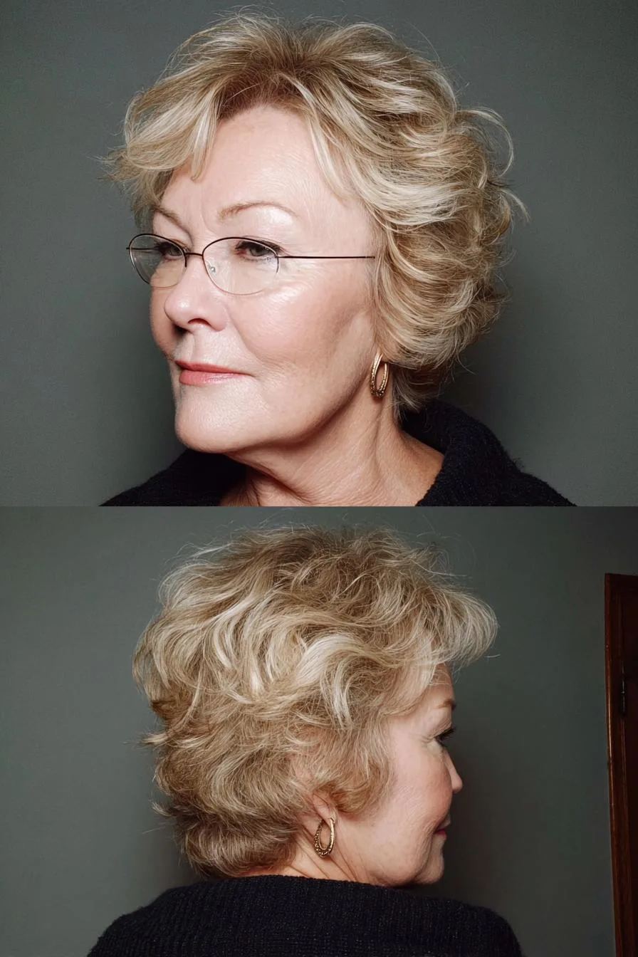Timeless Layered Curl Style
