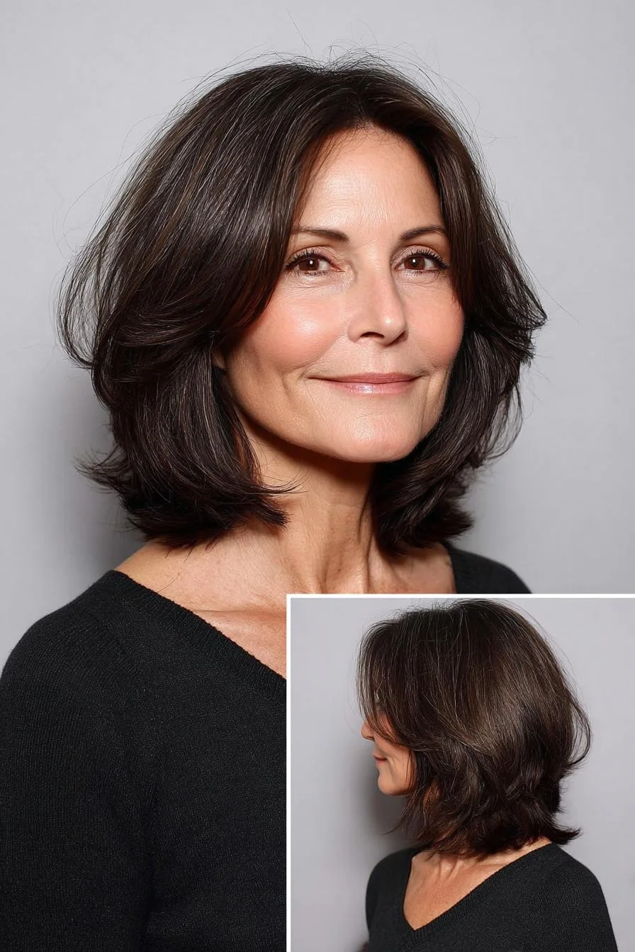 Timeless Shoulder Length Elegance