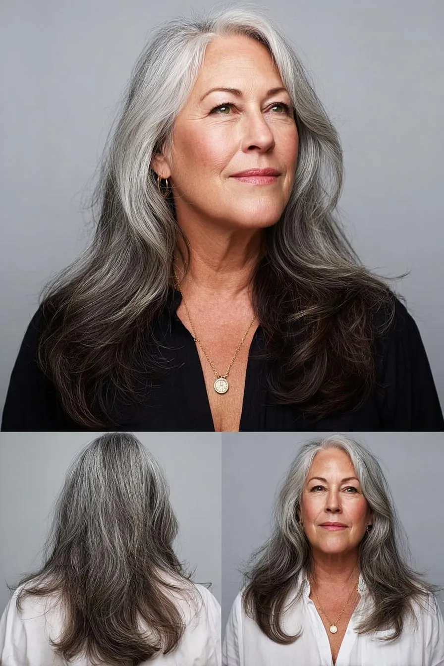 Timeless Silver-Gray Elegance