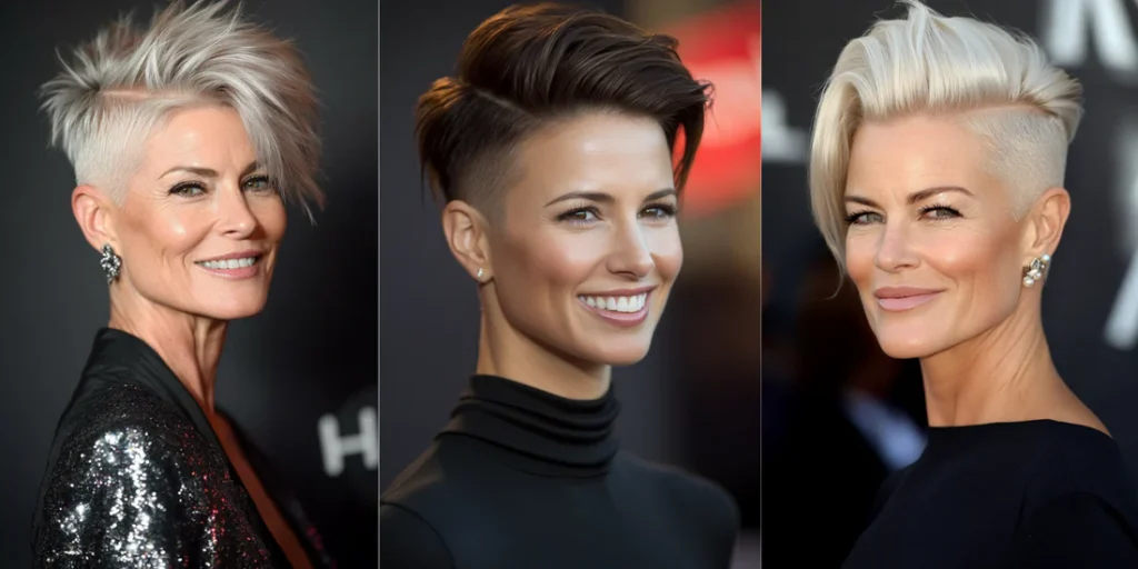 Stunning Undercut Hairstyles for Women Over 50
