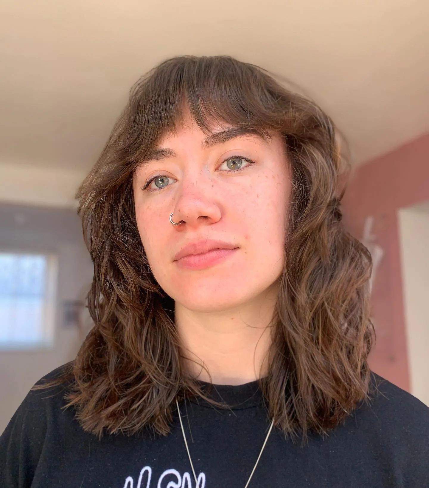 3. Tousled Medium Shag with Soft Fringe (Shaggy Haircuts)