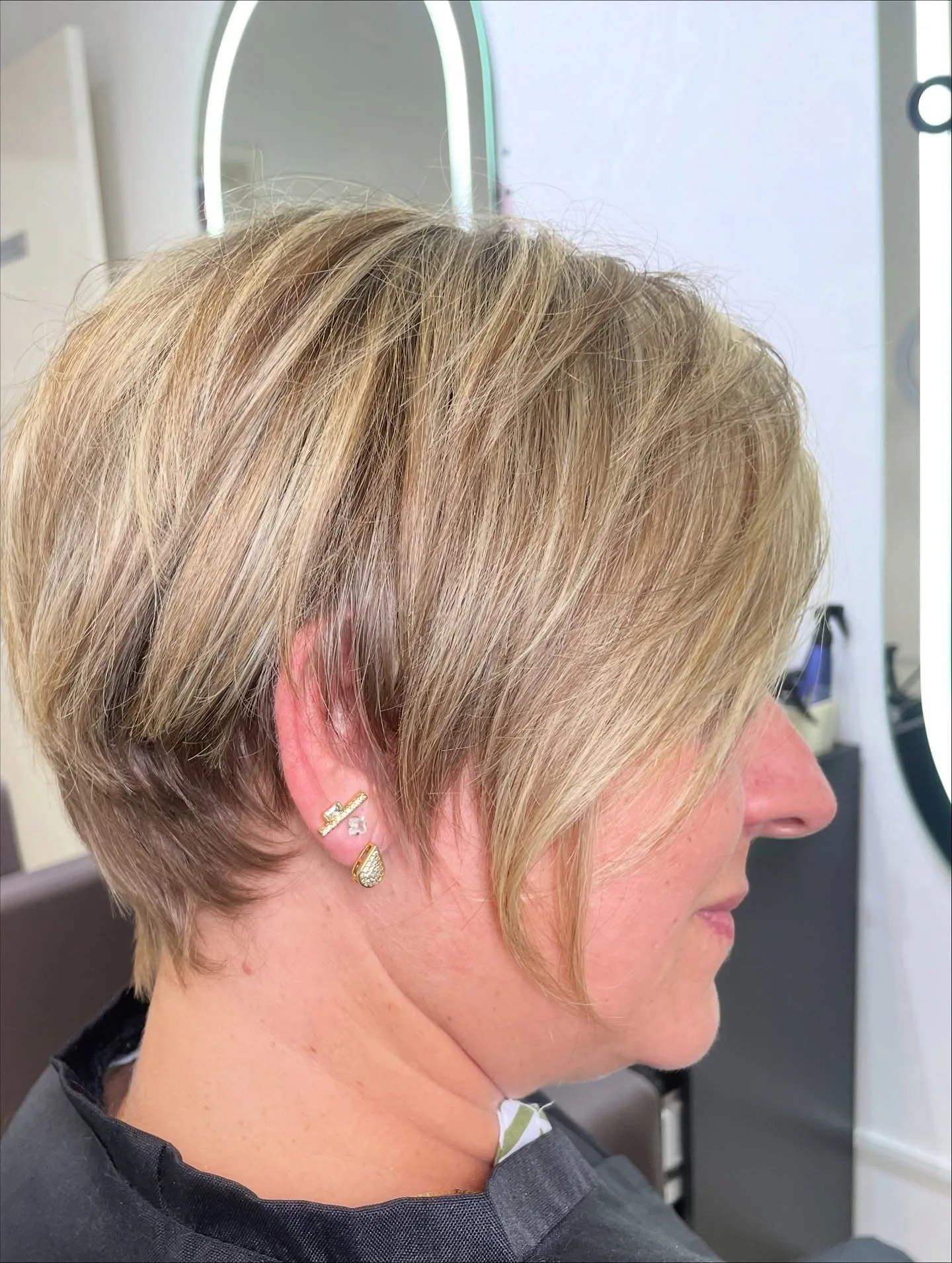 4. Soft Beige Blonde Tapered Pixie (Long Pixie Cuts)