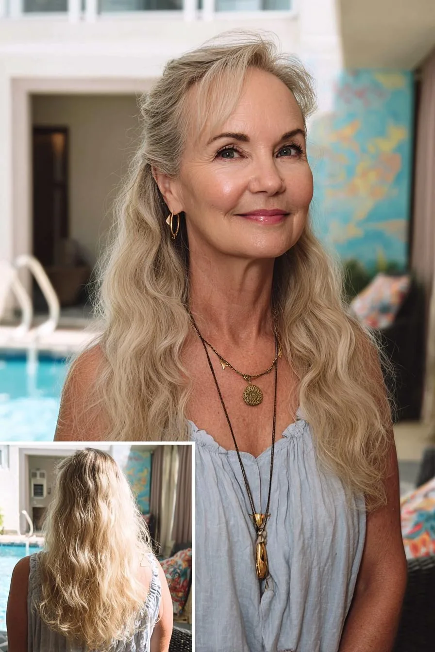Beachy Half-Up Waves