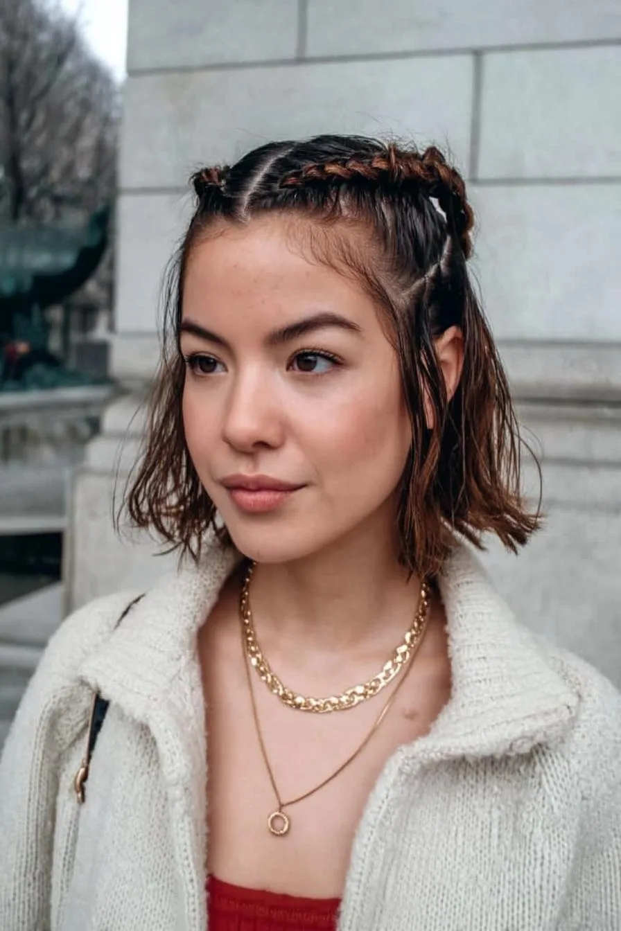 Braided Elegance Flows Effortlessly