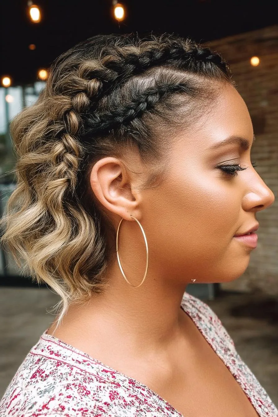 Braided Elegance Meets Waves