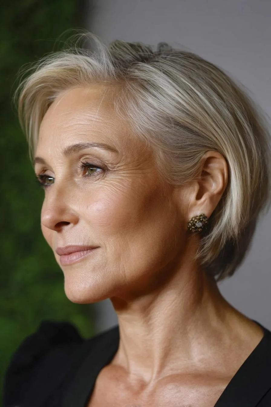 Chic Bob Framing Elegance