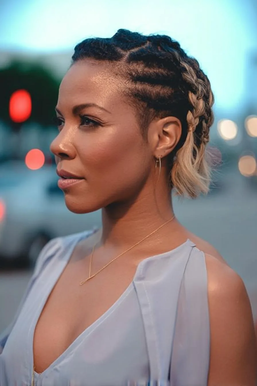 Chic Cornrows and Waves
