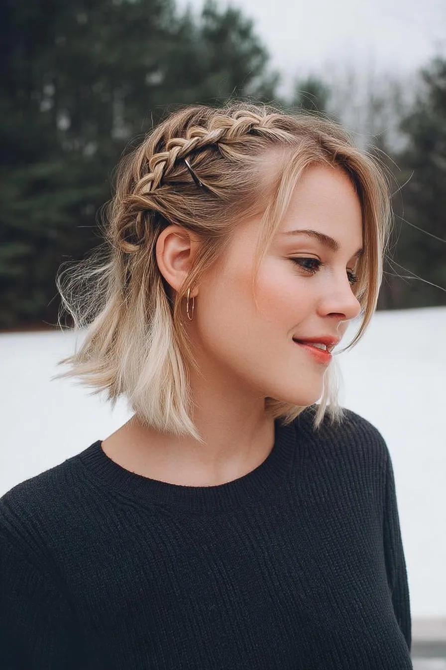 Chic Waves and Braids