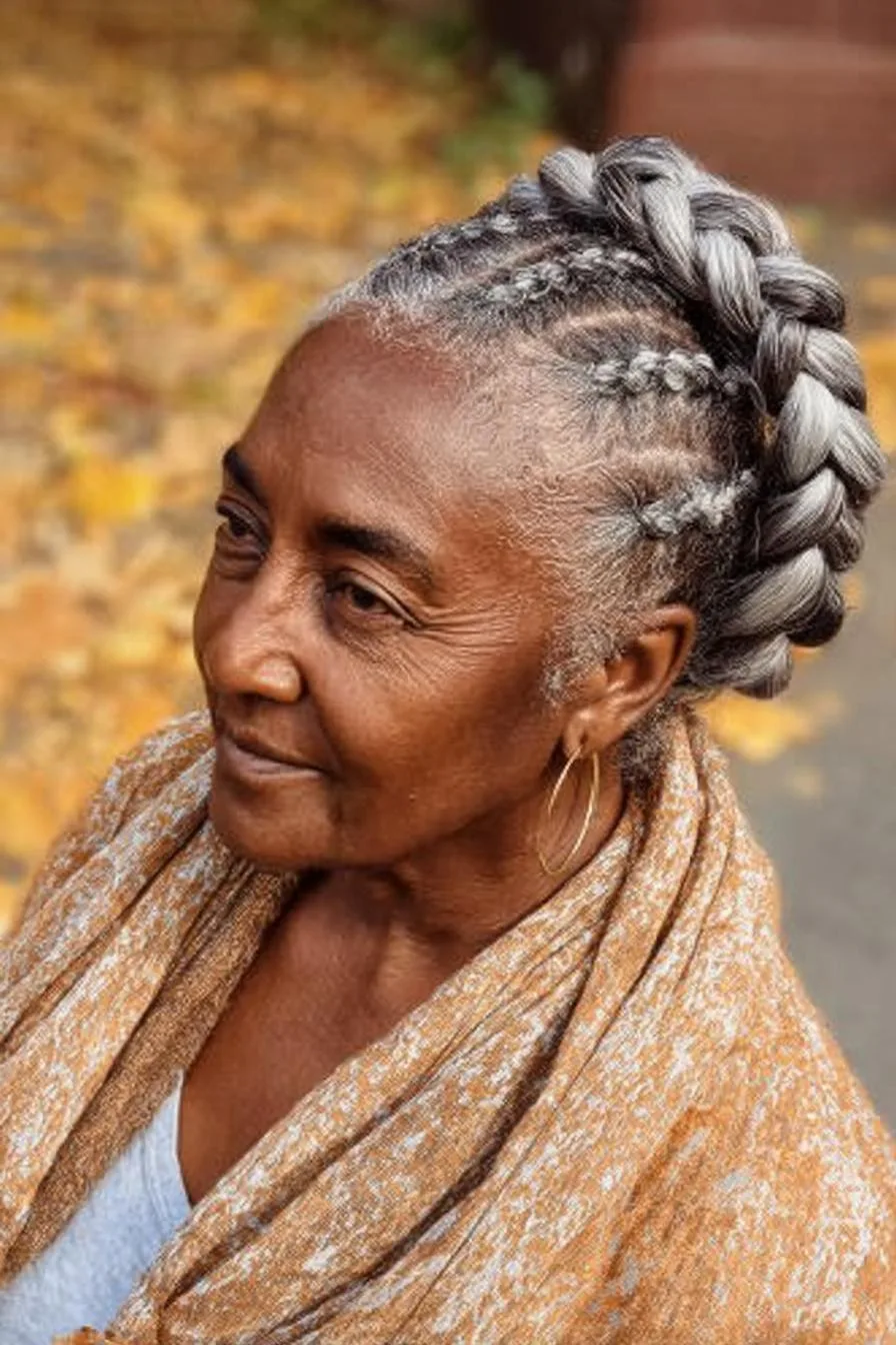 Crowned in Graceful Elegance