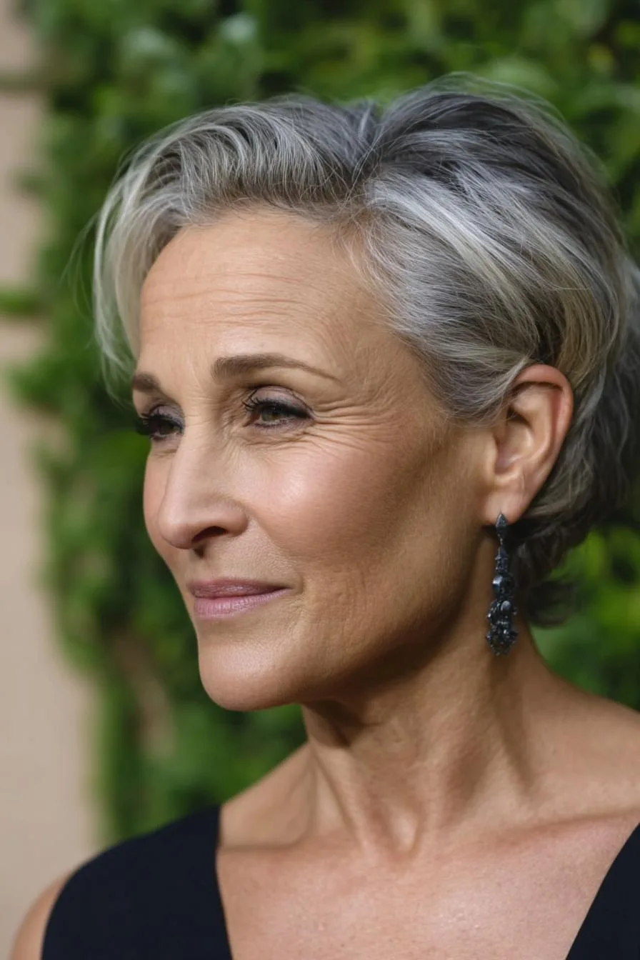 Elegant Gray Layered Look