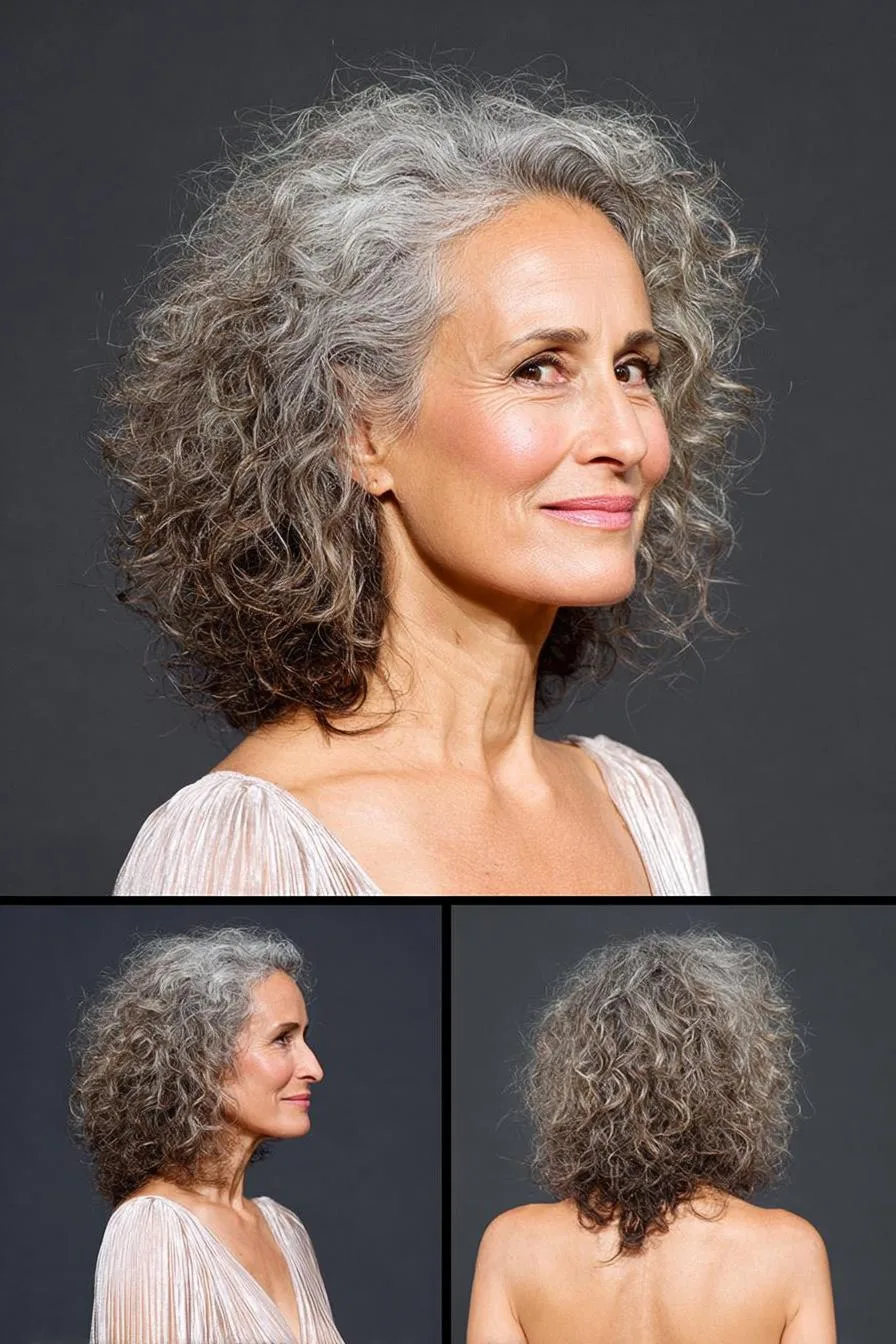 Embracing Graceful Natural Curls