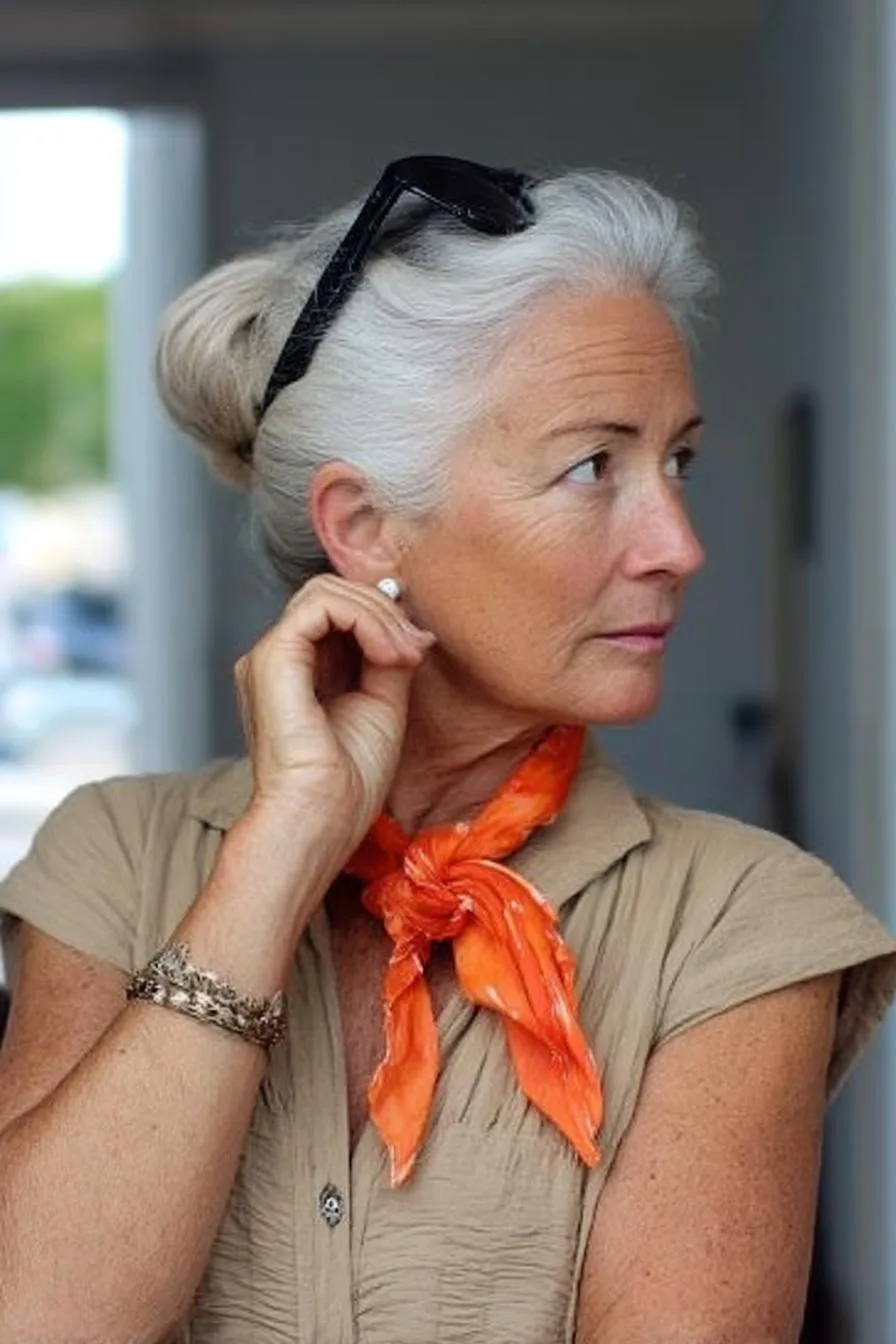 Grace in Silver Elegance