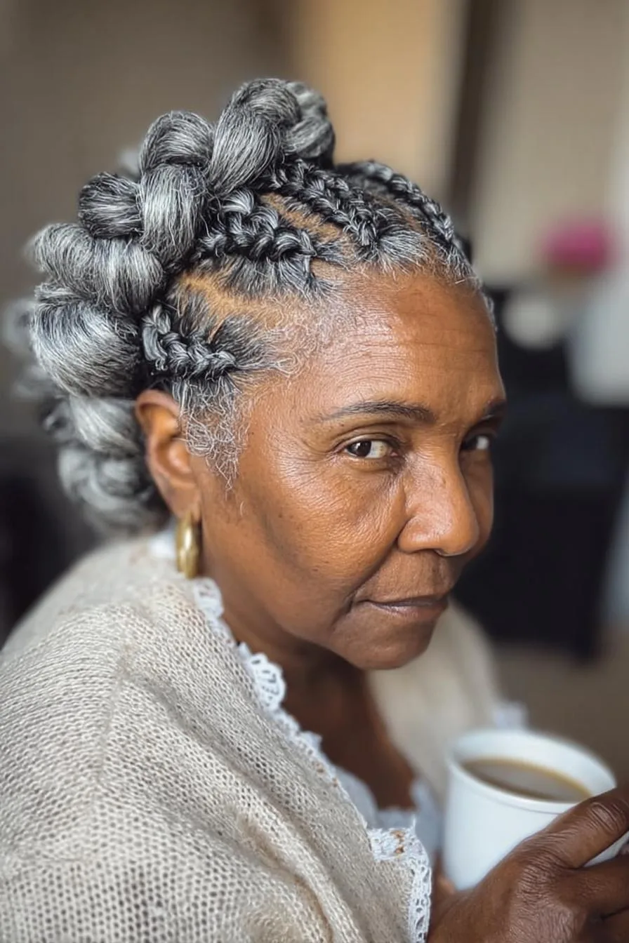 Graceful Braided Crown Elegance