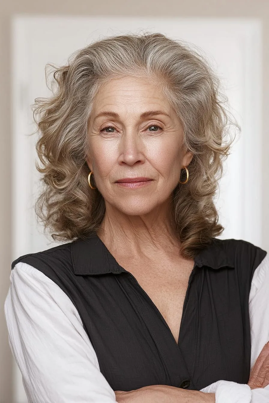 Graceful Confidence in Curls