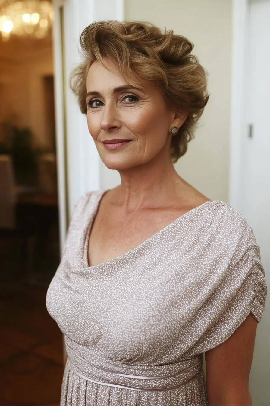 Graceful Waves Frame Elegance