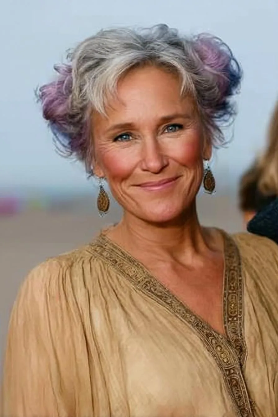 Lilac Gray Hair Bliss