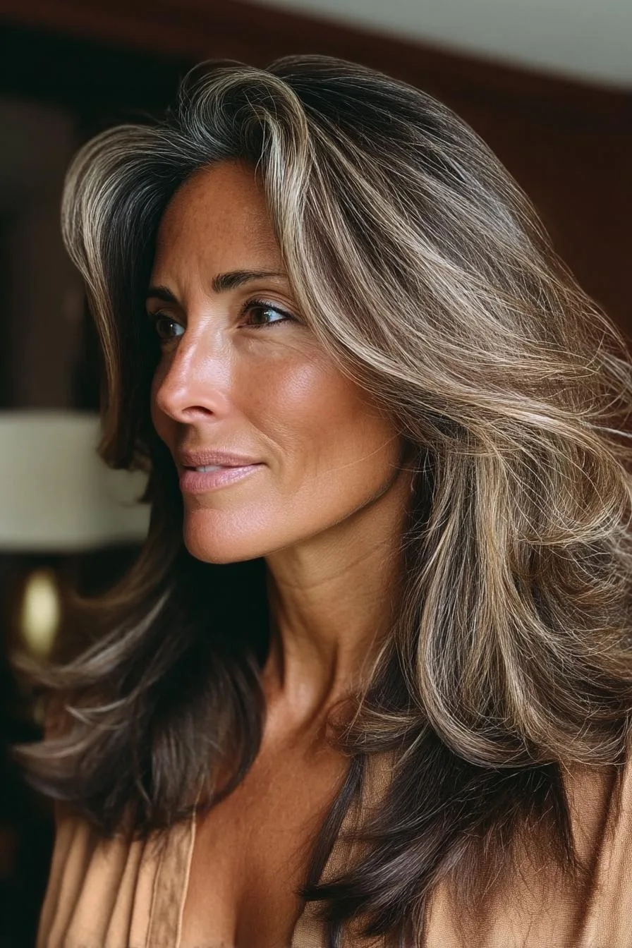 Radiant Layers Flowing Gracefully